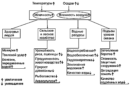 Некоторые возможные последствия глобального потепления на востоке Евразии