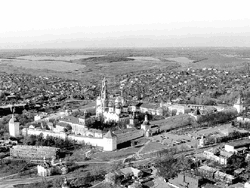 Троице-Сергиева Лавра. Вид с птичьего полета