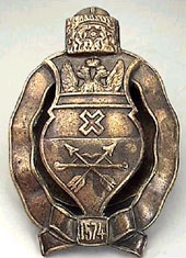 Знак Оренбургского казачьего войска. Начало ХХ в.