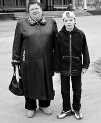 Н.С. Киршина (Тобольск) и ее воспитанник семиклассник Дима Котенко