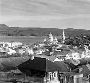 Центральная часть г. Златоуст. Фото 1910 г.