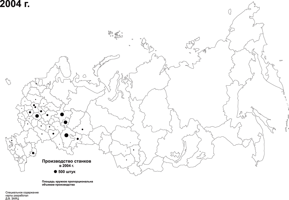 Карта машиностроительного комплекса россии