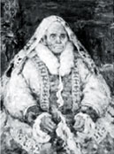 В.А. Игошев. Портрет М. Анямовой. 1984