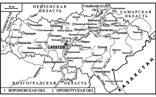 Карта красноармейска саратовской обл