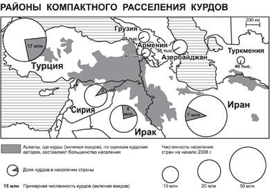 Карта расселения цыган