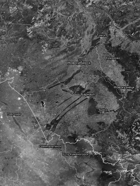 Карта осадков яровое